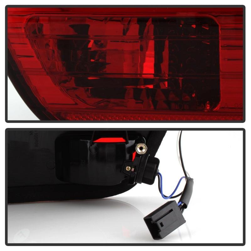 Spyder BMW E53 X5 00-06 4PCS Euro Style Tail Lights- Red Smoke ALT-YD-BE5300-RS - Corvette Realm