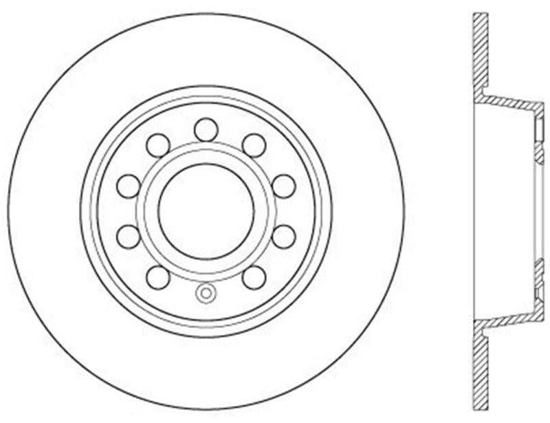 StopTech Slotted & Drilled Sport Brake Rotor - Corvette Realm