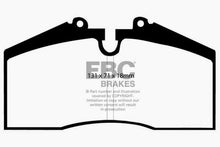 Load image into Gallery viewer, EBC 96-98 Porsche 911 (993) 3.6 Carrera 4S Yellowstuff Rear Brake Pads - Corvette Realm
