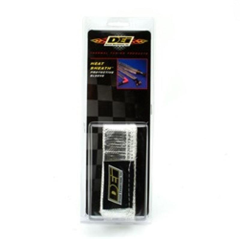 DEI Heat Sheath 3/4in x 3ft - Aluminized Sleeving - Sewn Edge - Corvette Realm