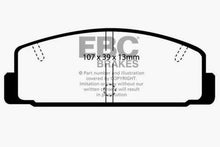 Load image into Gallery viewer, EBC 03-04 Mazda Protege 2.0 Turbo (Mazdaspeed) Redstuff Rear Brake Pads - Corvette Realm