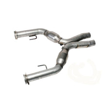 Load image into Gallery viewer, BBK 05-10 Mustang 4.6 Short Mid X Pipe With Catalytic Converters 2-3/4 For BBK Long Tube Headers - Corvette Realm