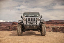 Load image into Gallery viewer, Rugged Ridge HD Bumper Full Width Front 07-18 Jeep Wrangler JK 18-20 Jeep Wrangler JL 2020 JT - Corvette Realm