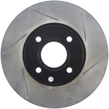 Load image into Gallery viewer, StopTech 2014 Ford Fiesta Left Front Disc Slotted Brake Rotor - Corvette Realm