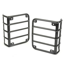Load image into Gallery viewer, Rugged Ridge 07-18 Jeep Wrangler Textured Black Tail Light Euro Guards - Corvette Realm