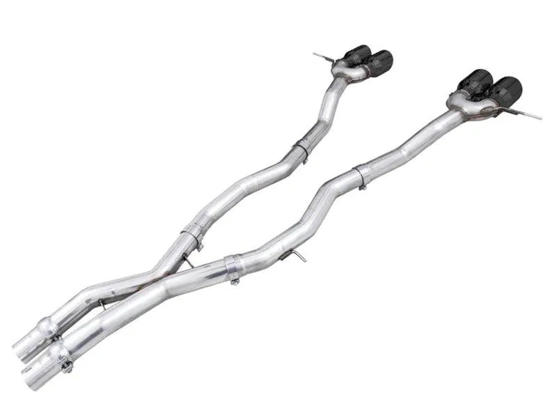 AWE Track Edition Catback Exhaust for BMW G8X M3/M4 - Diamond Black Tips - Corvette Realm