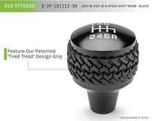 Load image into Gallery viewer, DV8 Offroad 2011-2018 Jeep JK 6-Speed Shift Knob Black - Corvette Realm