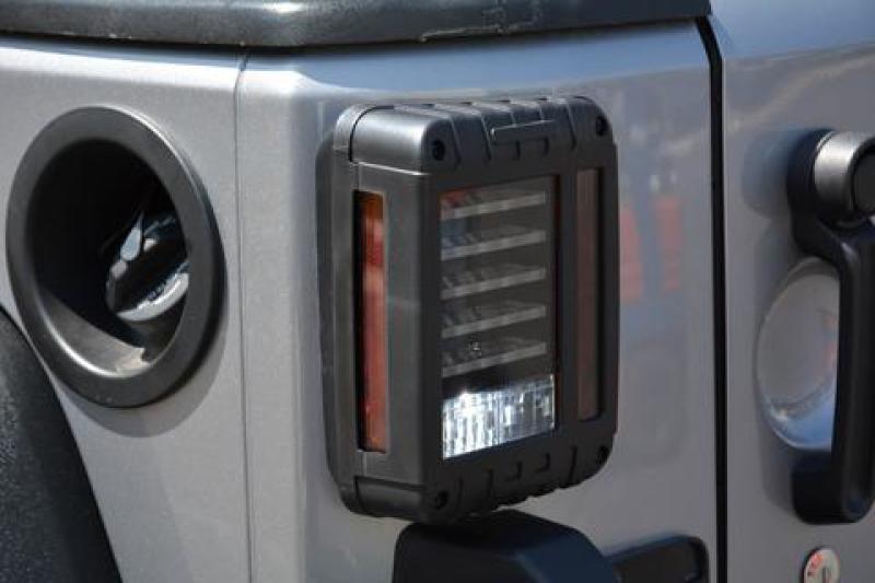 DV8 Offroad 07-18 Jeep Wrangler JK Horizontal LED Tail Light - Corvette Realm