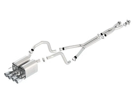 Borla 05-08 C6 Corvette Coupe/Convertible 2dr 6.2L 8cyl AT/MT 6spd ATAK SS Cat-Back Exhaust