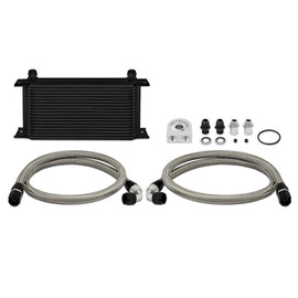 Mishimoto Universal 19 Row Oil Cooler Kit - Black - Corvette Realm