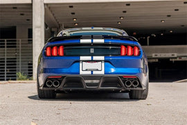 Corsa 2015-2020 Ford Mustang GT350/R 5.2L V8 Dual Rear Cat-Back- Stainless Dual Rear Exit - Corvette Realm