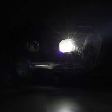 Load image into Gallery viewer, AlphaRex 10-13 Toyota 4Runner LUXX LED Proj Headlights Plank Style Alpha Black w/Seq Signal/DRL - Corvette Realm