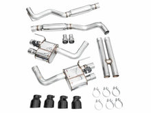 Load image into Gallery viewer, AWE 2024 Ford Mustang GT Fastback S650 RWD SwitchPath Catback Exhaust w/ Quad Diamond Black Tips