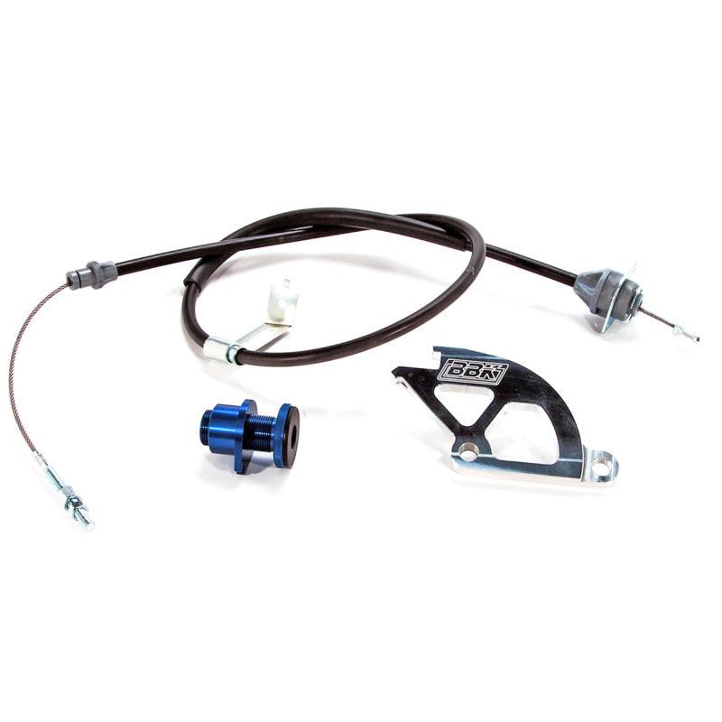 BBK 79-95 Mustang Adjustable Clutch Quadrant Cable And Firewall Adjuster Kit - Corvette Realm