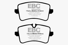 Load image into Gallery viewer, EBC 11 Audi A6 2.0 Turbo Redstuff Rear Brake Pads - Corvette Realm