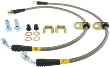 Load image into Gallery viewer, StopTech 08-09 WRX Stainless Steel Rear Brake Lines - Corvette Realm