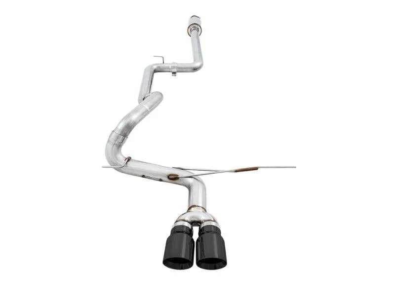 AWE Tuning Ford Focus ST Track Edition Cat-back Exhaust - Diamond BlackTips - Corvette Realm