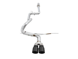 AWE Tuning Ford Focus ST Track Edition Cat-back Exhaust - Diamond BlackTips - Corvette Realm
