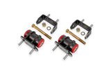 BMR 05-13 Corvette C6 Polyurethane Transmission/Differential Mount - Black Hammertone