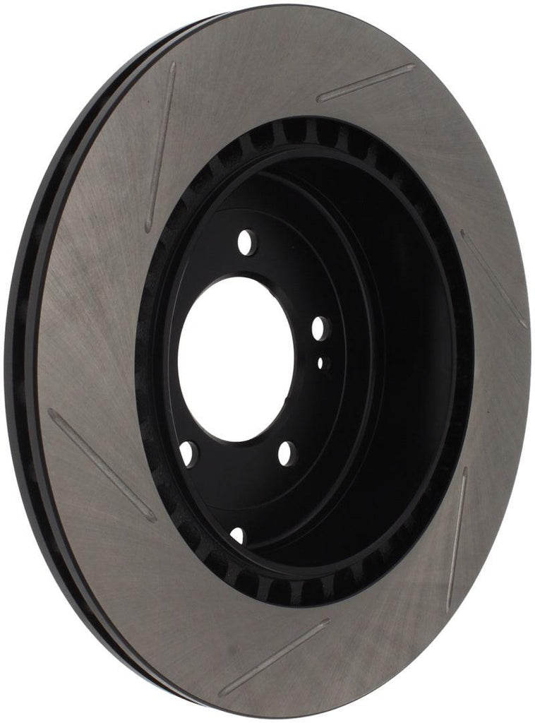 StopTech Power Slot 08-09 Evo 10 Slotted Left Rear Rotor - Corvette Realm