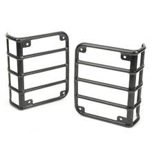 Load image into Gallery viewer, Rugged Ridge 07-18 Jeep Wrangler Textured Black Tail Light Euro Guards - Corvette Realm