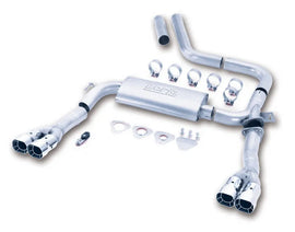 Borla 98-02 CAMARO/TRANS AM 5.7L V8 AT/MT Catback Exhaust Quad Tips