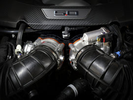 aFe 24-25 Ford Mustang GT/ Horse V8 5.0L Silver Bullet Throttle Body Spacer