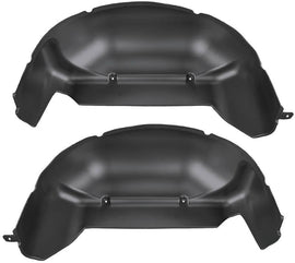 Husky Liners 11-14 Ford F-250/F-350 Super Duty Black Rear Wheel Well Guards - Corvette Realm