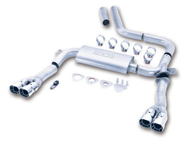 Borla 98-02 CAMARO/TRANS AM 5.7L V8 AT/MT Catback Exhaust Quad Tips