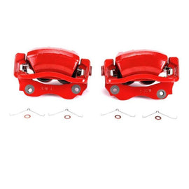Power Stop 01-05 Lexus IS300 Front Red Calipers w/Brackets - Pair - Corvette Realm