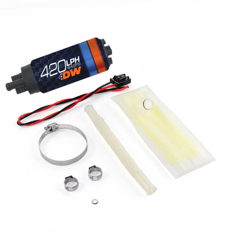 Deatschwerks DW420 Series 420lph In-Tank Fuel Pump w/ Install Kit For BMW E36 / E46 - Corvette Realm