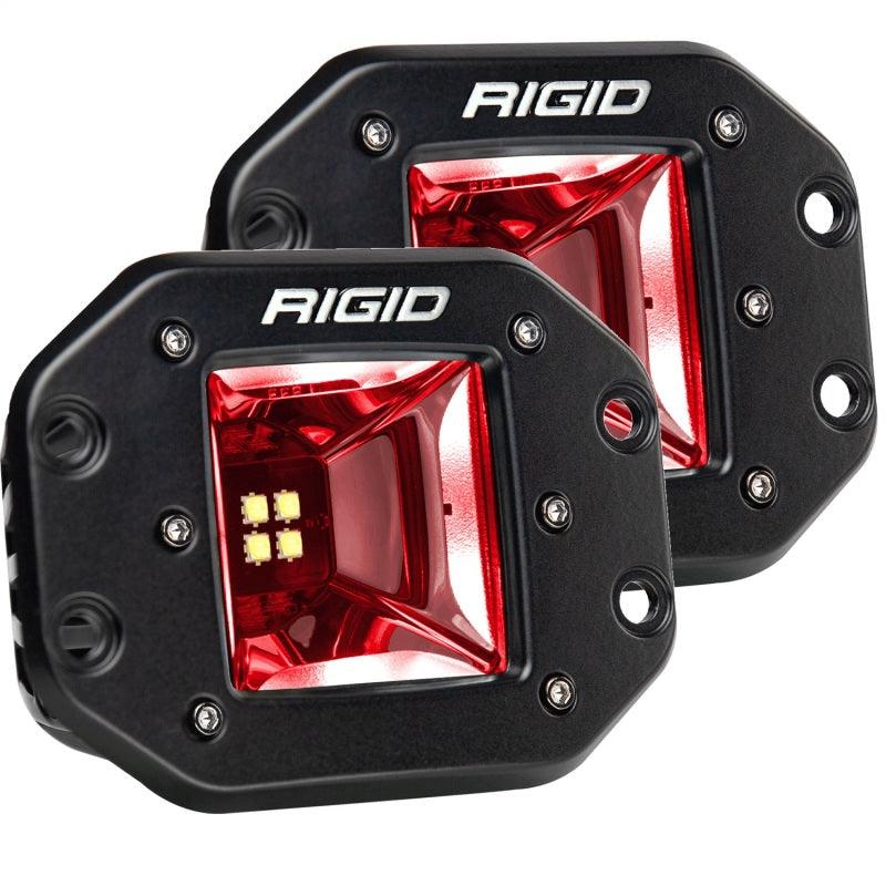 Rigid Industries Radiance+ Scene RGBW Flush Mount - Pair - Corvette Realm