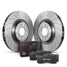 Load image into Gallery viewer, Brembo OE 15-20 Audi A3 Quattro/19-23 Q3/15-20 S3/16-23 TTS Quattro/19-23 Arteon Rear Disc Brake Kit