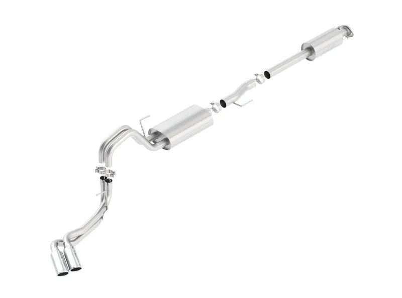 Borla 15-20 Ford F-150 3.5L EcoBoost Ext. Cab Std. Bed Catback Exhaust S-Type Truck Side Exit
