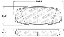 Load image into Gallery viewer, StopTech 13-18 Toyota Land Cruiser Performance Rear Brake Pads - Corvette Realm