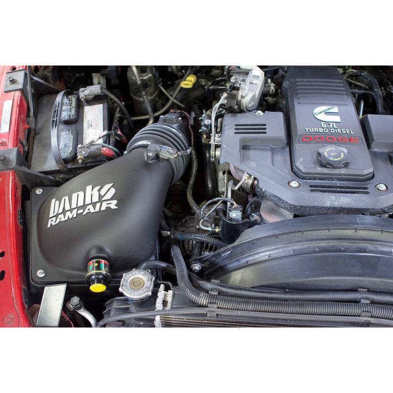 Banks Power 10-12 Dodge 6.7L Ram-Air Intake System - Dry Filter - Corvette Realm