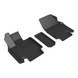 3D Maxpider Tesla Cybertruck AWD 2024 Kagu Floor Mats Black R1