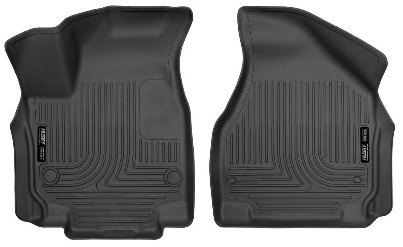 Husky Liners 2017 Chrysler Pacifica WeatherBeater Front Row Black Floor Liners - Corvette Realm