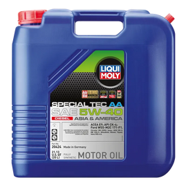 LIQUI MOLY 20L Special Tec AA Motor Oil SAE 5W40 Diesel