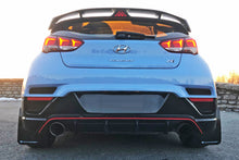 Load image into Gallery viewer, Rally Armor 19-22 Hyundai Veloster N Black UR Mud Flap w/ Performance Blue Logo