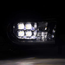 Load image into Gallery viewer, AlphaRex 07-13 Toyota Tundra NOVA LED Proj Headlights Alpha-Black w/Activ Light/Seq Signal/DRL - Corvette Realm