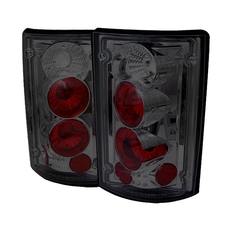 Spyder Ford Excursion 00-06/Econoline 150/250/350/450/550 95-06 Euro Tail Lights Smk ALT-YD-FEC00-SM - Corvette Realm