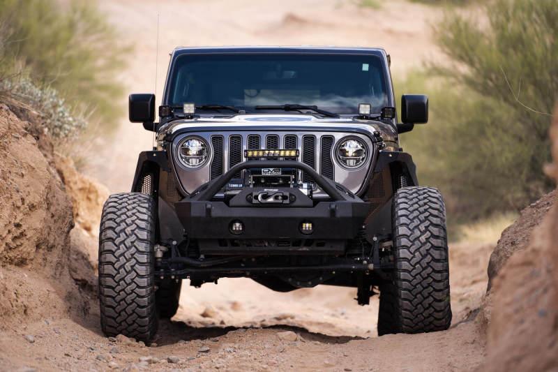 DV8 Offroad 18-22 Jeep Gladiator JT Cowl Light Bar Bracket - Corvette Realm