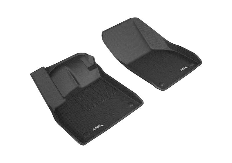 3D MAXpider 2016-2020 Audi Tt Kagu 1st Row Floormat - Black - Corvette Realm