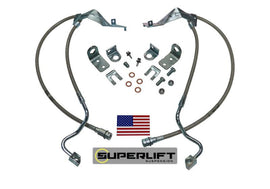 Superlift 05-07 Ford F-250/F-350 w/ 4-8in Lift Kit (Pair) Bullet Proof Brake Hoses - Corvette Realm