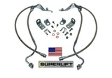 Superlift 05-07 Ford F-250/F-350 w/ 4-8in Lift Kit (Pair) Bullet Proof Brake Hoses