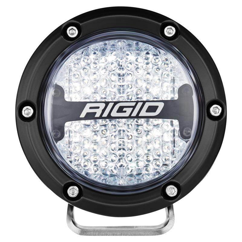 Rigid Industries 360-Series 4in LED Off-Road Diffused Beam - RGBW Backlight (Pair) - Corvette Realm