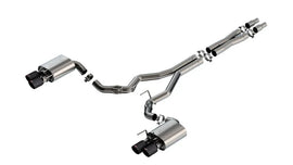 Borla 24-25 Ford Mustang GT 5.0L V8 w/ Active Exhaust ATAK Cat-Back Exhaust System - Carbon Fiber