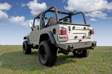 Load image into Gallery viewer, Rugged Ridge XHD Rear Bumper 76-06 Jeep CJ / Jeep Wrangler - Corvette Realm