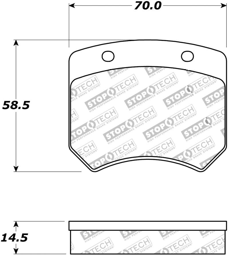 StopTech Street Touring Brake Pads - Corvette Realm